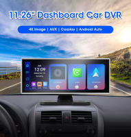 DVR De Coche Universal 11.26 Pulgadas 4K 3840x2160 Con Carplay Y Android Auto Inalámbrico BT AUX Para Pantalla De MP5 Multimedia - details 0