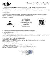 FABRILAMP Ventilador Dc 48w Olimpia Negro 3aspas 91d 4800lm 6vel 3000k,4500k,6000k, Remoto+temporizador+memoria Incluye mando a distancia y dos tijas de 10 y 25 centímetro Productos originales calidad de confianza - details 5