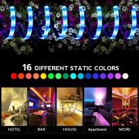 Tira De LED Bluetooth USB 5050 5V Para Iluminación De TV Y Escritorio Lámpara RGB Adhesiva Decorativa De Diodos - details 2