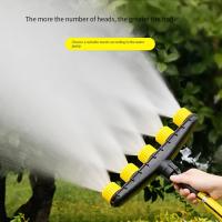 Atomizador De Gran Flujo Ajustable Para Agricultura Jardín Y Lawn Multicabezal Herramienta De Riego Para Verduras En La Granja - details 1