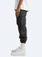 Pantalón cargo para hombre de verano - Estilo casual con múltiples bolsillos y cordón ajustable - details 9