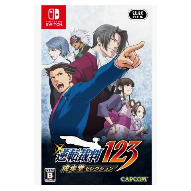 PHOENIX WRIGHT ACE ATTORNEY 1 2 3 NINTENDO SWITCH JAP EN INGLES PRECINTADO