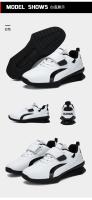 Zapatos De Levantamiento De Pesas Profesionales Para Parejas Calidad Superior Zapatos De Pesas Para Hombres Diseño De Squat Y Puja Dura Microfibra Antideslizante Negro/Oro - details 18