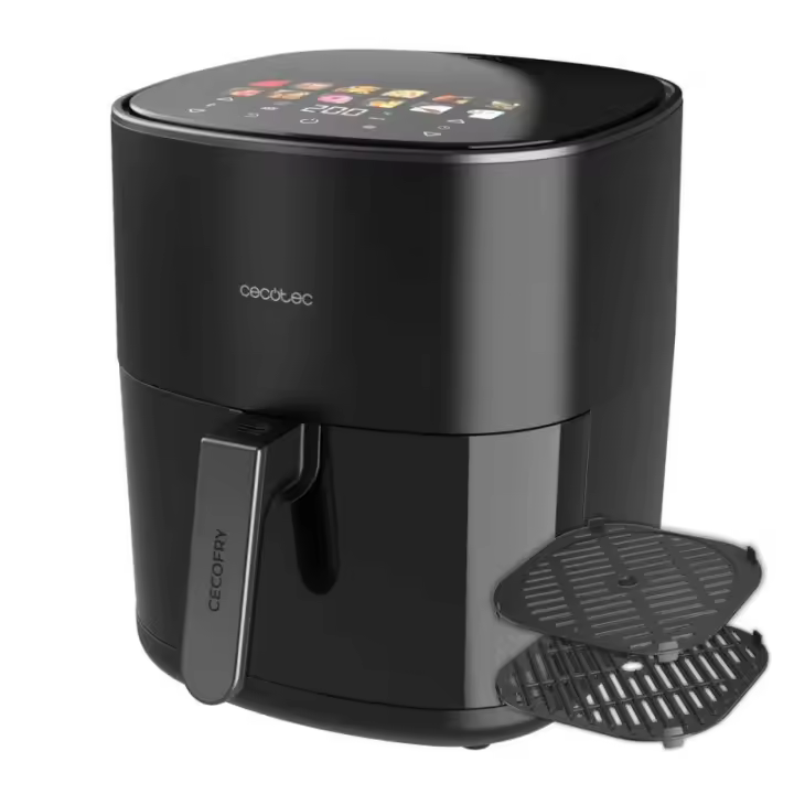 Freidora Aire CECOTEC Cecofry&Grill Duoheat 6,5L - 1