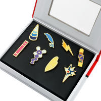 Set De Broches De Badges De Gimnasio Pokémon De Kanto Johto Hoenn Sinnoh Unova Kalos Y Islas Naranja Accesorios Para Cosplay Unisex - details 2