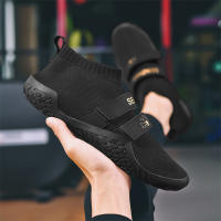 Zapatos De Halterofilia Para Hombres Y Mujeres Zapatillas De Gimnasio Entrenador Cruzado Calzado De Pesas Deadlift Suela De Goma Sin Cubierta Superior Material Sintético - details 17