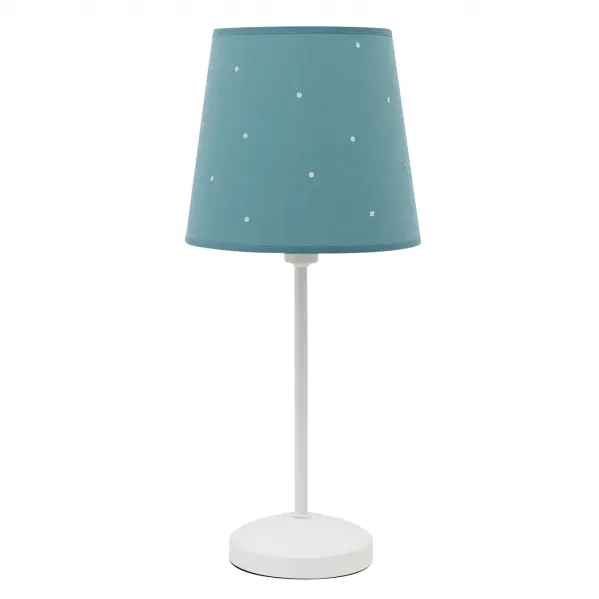 Lámpara Sobremesa FABRILAMP Consciencia Turquesa 47x20x20 Cm - 1