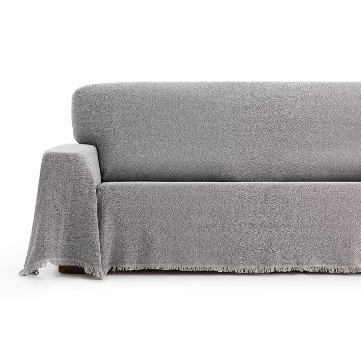 Foulard Multiusos Mags Gris - Colcha para Sofá y Cama. MAXIFUNDAS FUNDAS DE SOFA & CHAISE LONGUE