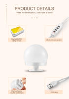 Espejo De Maquillaje LED Con 6/8/10 Luces Táctiles USB Para Mesa De Vestir Iluminación De Pared Para Dormitorio - details 11