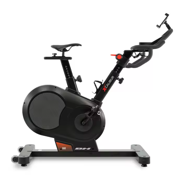 BH Fitness Xcalibur EMS H9343 – Smart Bike Silenciosa y Conectividad FTMS - 1
