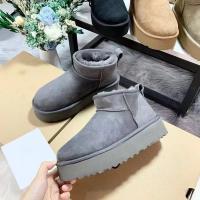 Botas De Nieve Para Mujer Invierno 2024 Impermeables Antideslizantes Con Almohadilla De Plush Suela De Goma Tacón Plataforma Botas De Tobillo Gruesas - details 2