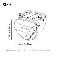 Bolsa De Silla Para Patinete Impermeable Para Suzuki Skywave 250 400 650 an 250 400 650 Burgman 125 200 250 400 650 Maroen Y-MC0082 - details 15