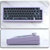 Teclado Mecánico GMK67 65% Con Bluetooth 2.4G Y Retroiluminación RGB Kit Personalizable Hot-swappable Para Escritorio Portátil Y Tablet - details 7