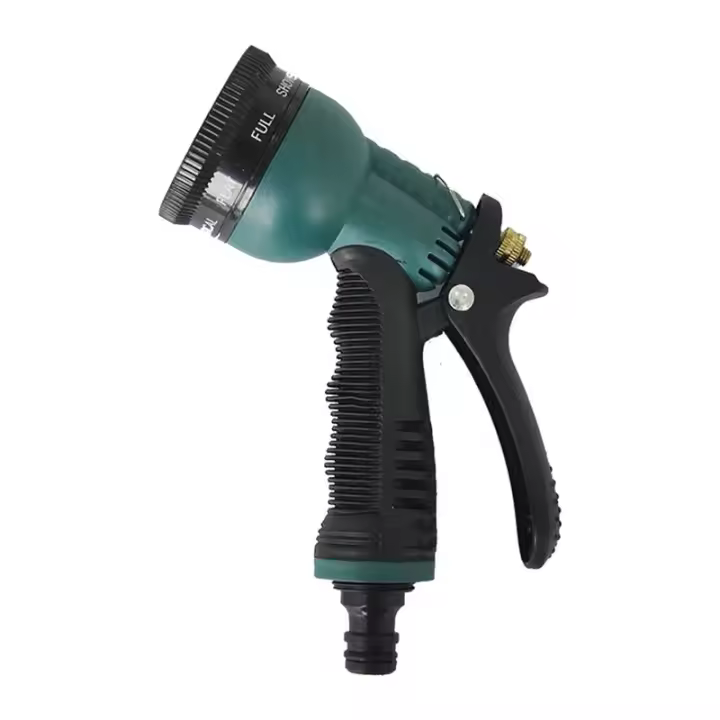 Pistola De Jardín Con 8 Patrones Multifuncional Rociador De Agua Para Jardín Lavado De Coche Yard Water Sprayer Tubo De Plástico Con Control De Flujo Variable - 1