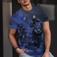Camiseta Casual 3D Para Hombres Motociclista Diseño Sencillo Aventura Motorrad Enduro Estilo GS 1200R Polyester Transpirable Ligera Secado Rápido Sin Arrugas - details 5