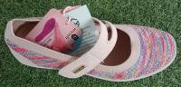 My Soft Zapato tipo mercdes con cuña y ajustable con velcro,de tejido elastico para mayor comodidad y con plantilla extraible - details 2