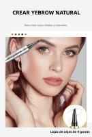 QIC 4 Puntas - Efecto Microblading Natural, Resistant to Agua 48h, Fórmula Antichanchas, Diseño Exclusive de 4 Garras para Trazo Preciso - details 1