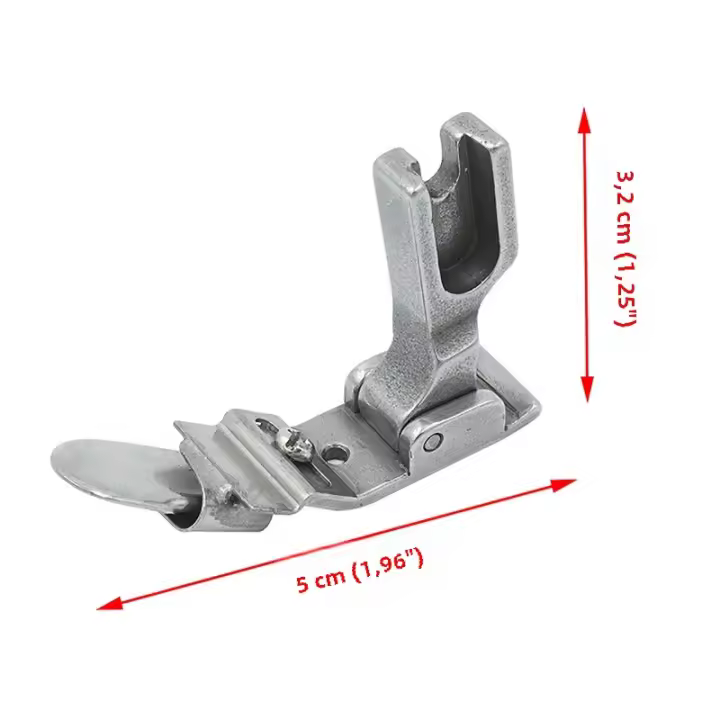P351 Pieza Ajustable Para Máquina De Costura Industrial Con Engrosamiento De Banda Plana Accesorios Para Doblar Y Enrollar - 1