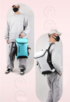 Mochila Deportiva Para Hombres Y Mujeres Bolsa De Viaje Grande Con Bolsillo Para Zapatillas Adecuada Para Gimnasio Yoga Badminton Natación Entrenamiento Al Aire Libre Escuela Color Variado Nylon Impermeable - details 4