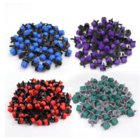 Emisores De Rociador De Riega Micro Drip 8 Agujeros Ajustables Para Sistema De Riego Jardín 50/100 Piezas - details 15
