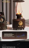 Lámpara De Aceite Retro Portátil Con Altavoz Bluetooth 2 En 1 Recargable Portátil Para Dormitorio Barra Externa Camping - details 5