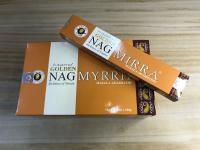 INCIENSOSHOP - Incienso Golden Nag Mirra de Vijayshree - Agarbatti Masala - Caja de 12 Unidad de 15 Gramos - details 1