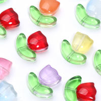 30pcs Cuentas De Cristal Lampwork En Forma De Hoja Y Flor De Vid Para La Fabricación De Joyas DIY Accesorios Para Pulseras Collares Y Pendientes - details 5