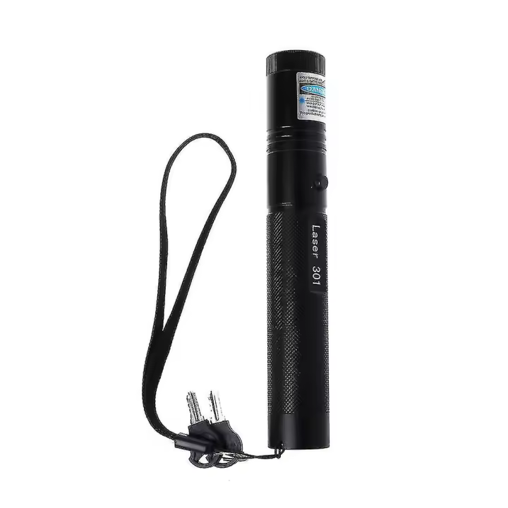 Professional Blue-purple Laser Pointer Pen 5mw 405nm Burning Match Visible Beam -n1713 - 1