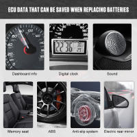 Protector De Energía De Emergencia Para Coche Aermotor Con Conectores OBD2 Pinzas De Batería Clip Para Carga ECU Memoria - details 1
