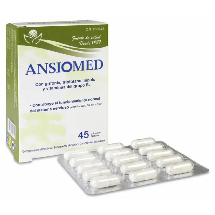 Bioserum Ansiomed con Grifonia y Triptofano | Vitaminas Grupo B - 1