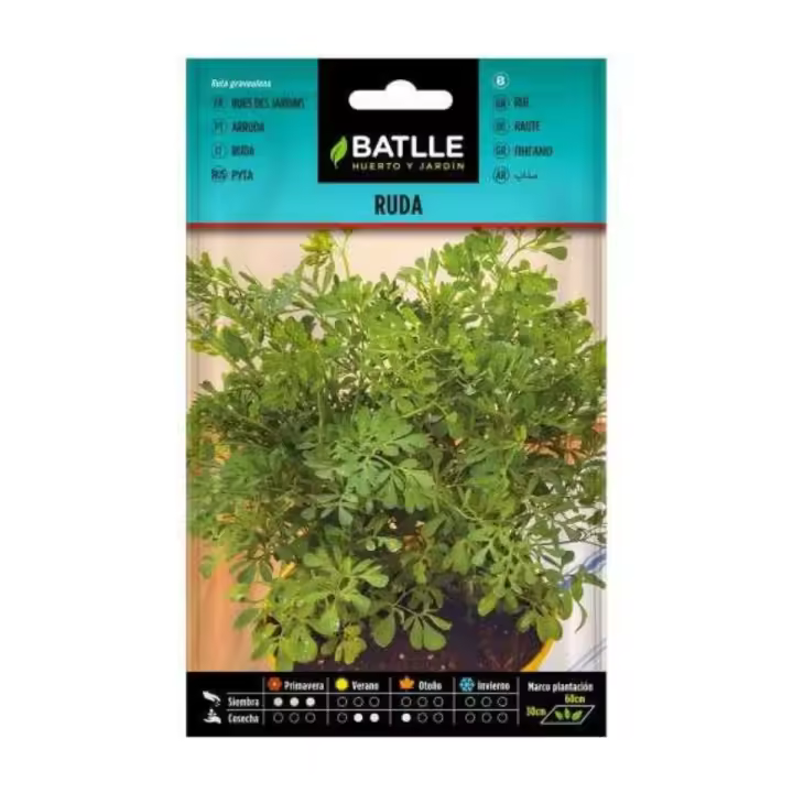 Batlle - Semillas de Ruda - Planta Rústica - 1g - 500 Semillas - 1