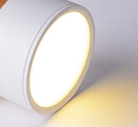 Spotlight LED De Techo Plano Iluminación Moderna Nórdica Madera Dimmer 5W 7W 9W 12W 15W Luz Interior Para Decoración De Interiores - details 7