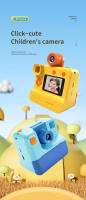 Cámara Instantánea Para Niños 080P Cámara Digital HD Para Autoconexión Cámara De Vídeo Con Espejo Electrónico Regalo De Navidad Para Niñas Y Niños - details 3