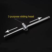 Extensión De Destornillador Sliding T Bar Para Reparación Automotriz 1 Pieza Compatible Con 1/4" 3/8" 1/2" Longitud Ajustable Herramienta Esencial Para El Hogar - details 18