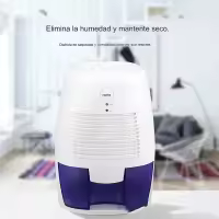 Deshumidificador Eléctrico 1200ML Deshumidificador de Aire Absorbedor de humedad Tanque de Agua Mini deshumidificador portátil Deshumidifier antimoho para el hogar 1 Pieza - details 10