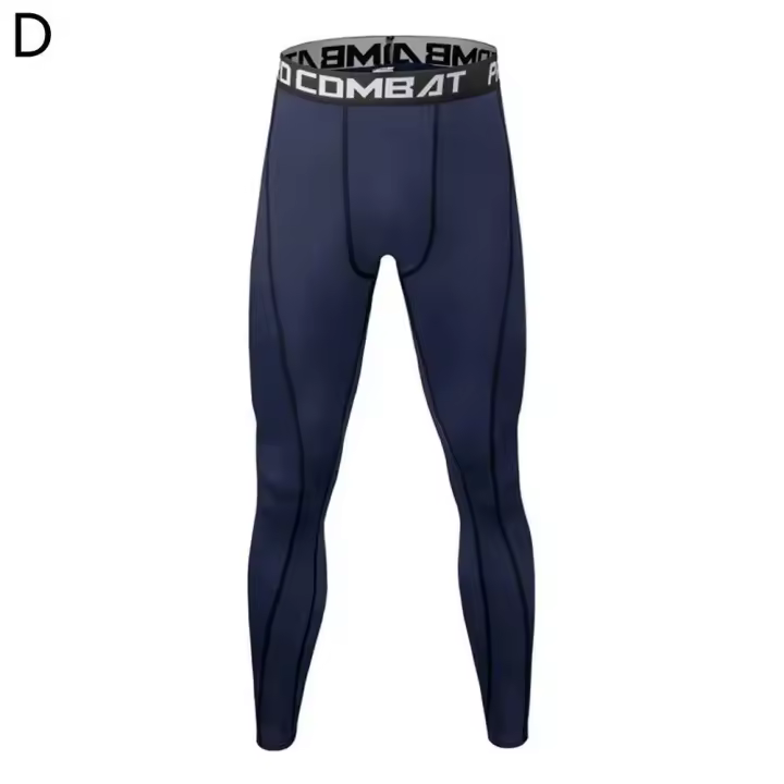 Nuevos Pantalones De Compresión Para Hombre Leggings De Running Deportivos Para Ejercicio Y Yoga Rápidos Y Secos Para Entrenamiento Fitness - 1