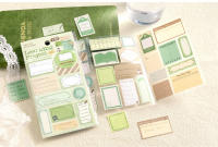 Etiquetas Decorativas Tri-fold Encuentros Serie De Tiempo Horario Simple Etiquetas De Pizarra Lindo Suministros De Estación Tamaño A5 - details 9