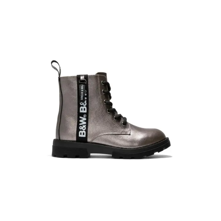 Botas militares niña CONGUITOS 594050 MILITAR STRAP PEWTER 29916 23I - 1