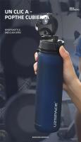 Botella De Agua Deportiva Reciclable 500ML 1000ML Sin BPA a Prueba De Fugas Portátil Para Adultos Y Niños Para Gimnasio Y Uso Diario - details 4