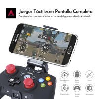 SHAKS S2b Blackstorm. Gamepad Inalámbrico Alimentado por Qualcomm. Diseño en colaboración con Blacknut. Ultra baja latencia para una amplia gama de dispositivos (Android, Windows, iOS) y principales servicios de streaming (Stadia, X-Cloud, G-Force) - details 6