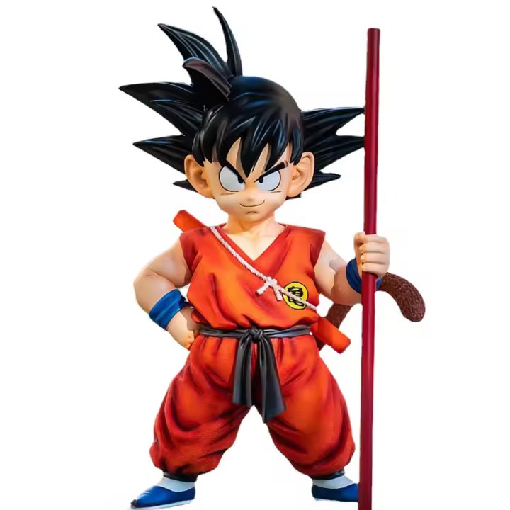 Figura De Acción Dragon Ball Goku Del Infancia 20cm PVC Colección De Modelos Juguetes Regalos Para Fans De La Animación - 1