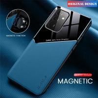 Funda De Cuero Para Cámara Compatible Con Samsung Galaxy A55 A35 A15 M55 M35 M15 F55 F15 A25 05 73 72 54 53 52 34 33 32 Cubierta Magnética Para Teléfono Móvil Resistente a Arañazos Y Agua - details 0