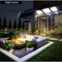 Lámpara De Seguridad Solar Impermeable Con Sensor De Movimiento 122/333 LED Para Iluminación Exterior Decoración De Jardín Luz De Calle Sconce Spotlights - details 9