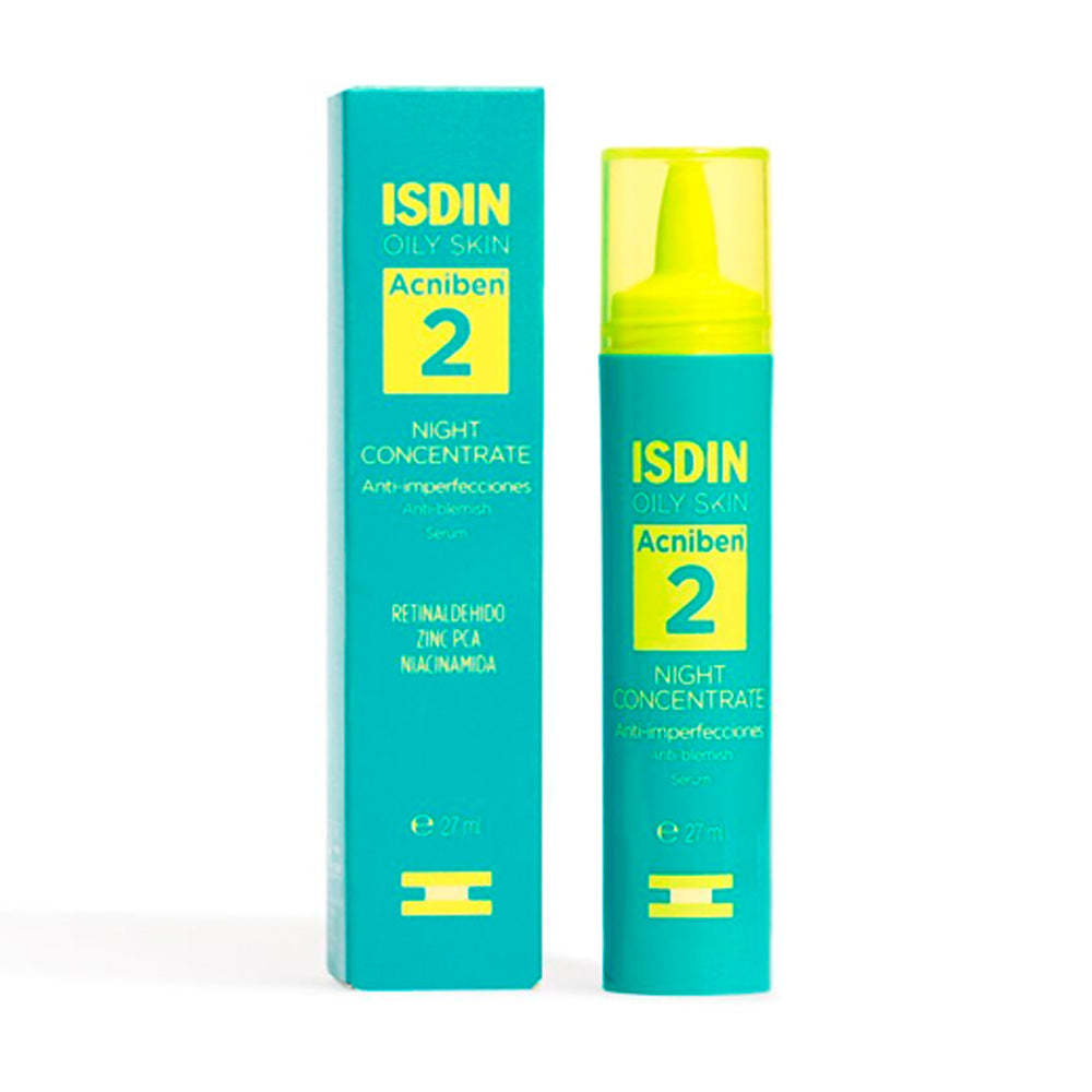 Isdin acniben teen skin night concentrate anti-imperfection serum 27 ml