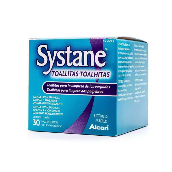 Systane Toallitas Humedas Estériles Limpieza Par - 1