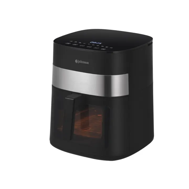 Meimon Microondas Johnson Inox 20L con Grill – Control electrónico, 700W + Grill 1000W, automenú y bloqueo infantil, Control táctil, Display Digital LED, Revestimiendo antiadherente, Automenú con 10 recetas disponibles - 1