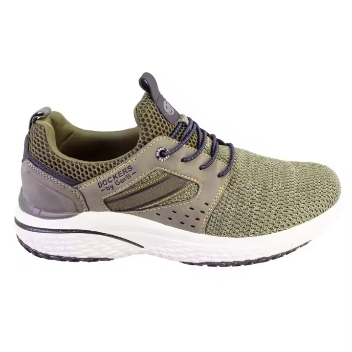 DOCKERS 50ME002 Zapatillas casual de hombre kaki SLIP ON 525 - 1