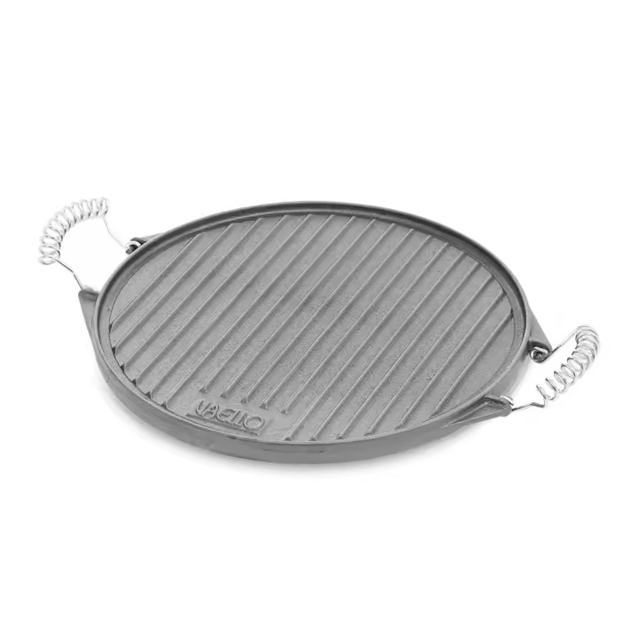 plancha de hierro fundido redonda ø43cm. vaello - 1