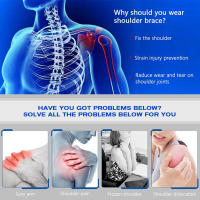 Músculo De Recuperación Deportiva Para Hombro Ajustable Para Hombres Y Mujeres Soporte De Estabilidad Espalda Alivio De Lesiones Tendinitis Prenda Compresora De Hombro - details 0