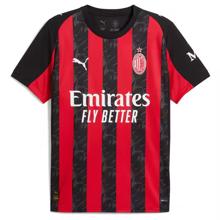 Puma Camiseta De Manga Corta Primera Equipación Ac Milan Replica - 1